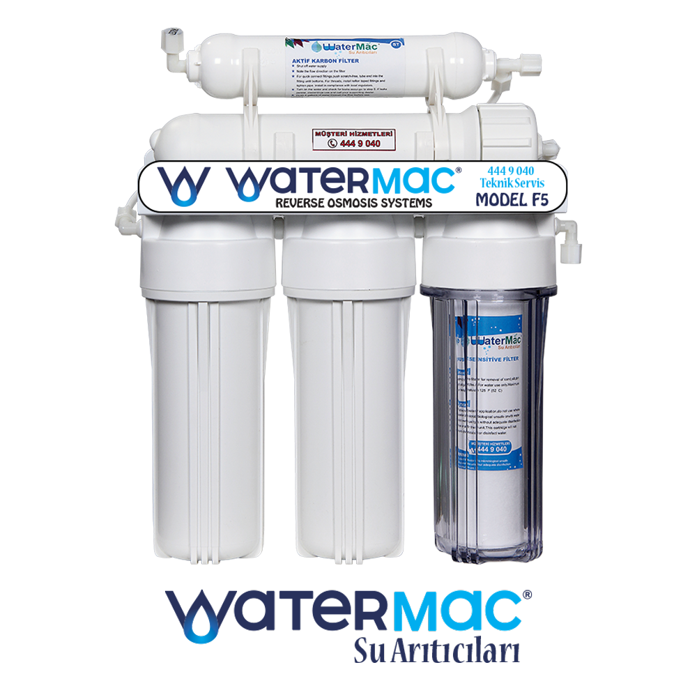Water Mac F5 Kasalı Su Arıtıcı