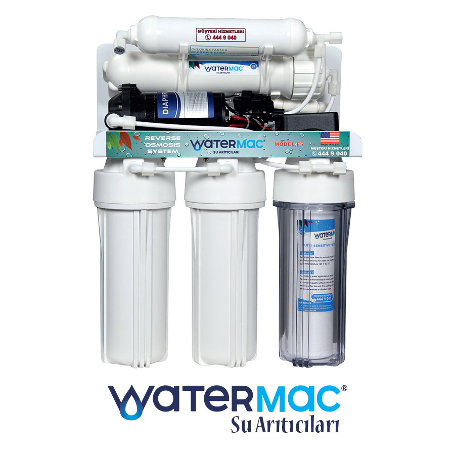 Water Mac F5M Kasalı Su Arıtıcı